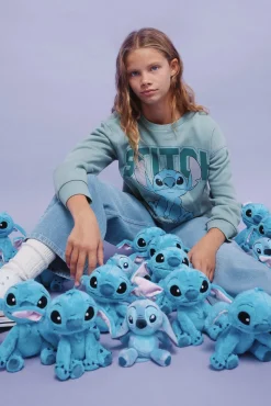 Springfield Kids Sudadera "Lilo & stitch" niña verde Hot