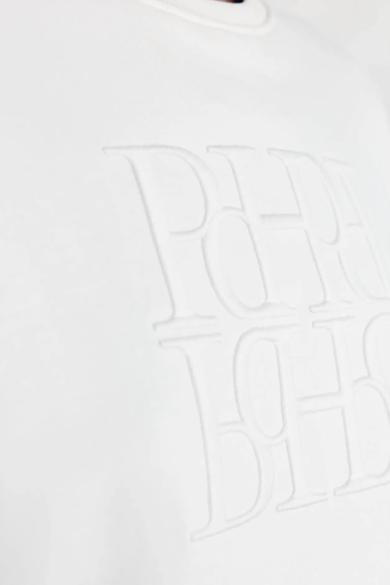 Pedro del Hierro Sudadera lisa algodón Blanco New