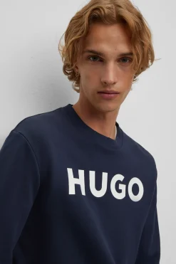 HUGO Sudadera logo Azul oscuro Best