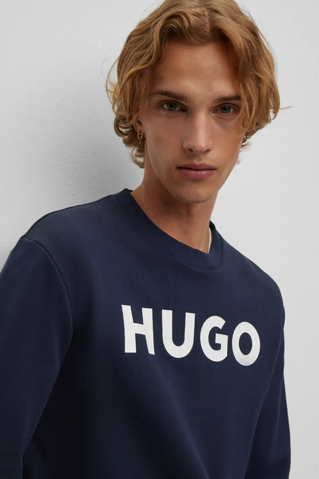 HUGO Sudadera logo Azul oscuro Best