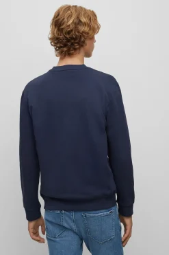 HUGO Sudadera logo Azul oscuro Best