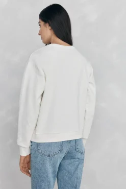 Pedro del Hierro Sudadera logo Blanco Online