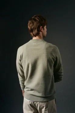 OOTO Sudadera logo bordado Kaki New