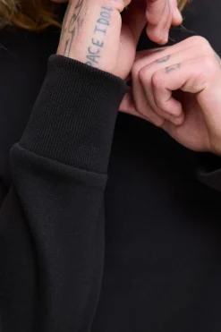 Jack & Jones Sudadera logo contraste negro Hot