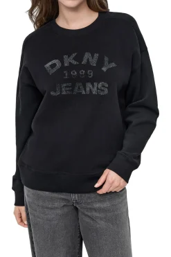 DKNY Sudadera logo negro New
