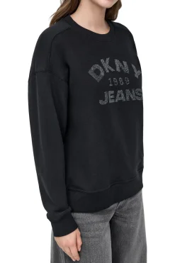 DKNY Sudadera logo negro New