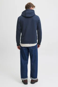 Jack & Jones Sudadera logo frontal Azul marino
