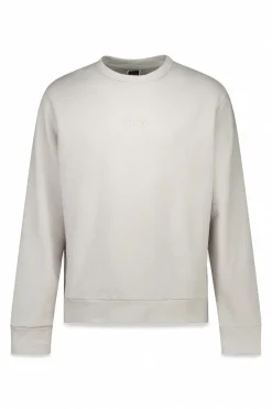 Jack & Jones Sudadera logo relieve gris Discount