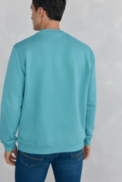 Pedro del Hierro Sudadera logo relieve Turquesa Hot