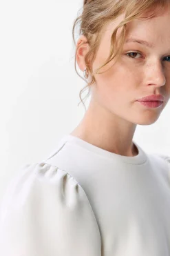 Object Sudadera manga abullonada Blanco Sale