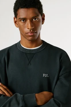 Pepe Jeans Sudadera manga larga negro Clearance