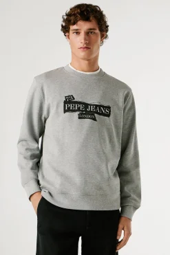 Pepe Jeans Sudadera manga larga gris New