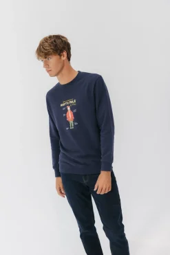 elPulpo Sudadera north pole Azul oscuro Online