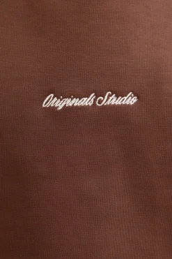 Jack & Jones Sudadera original studio marr&oacute;n Clearance