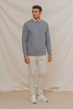 Celopman Sudadera Ottoman azul Outlet