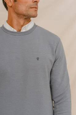 Celopman Sudadera Ottoman azul Outlet