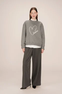 Grace & Mila Sudadera oversize Gris Clearance