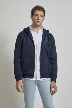 Street Monkey Sudadera perchada Azul marino Clearance