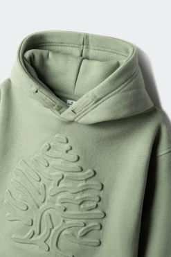 Springfield Kids Sudadera árbol con capucha verde Discount