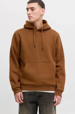 Jack & Jones Sudadera regular fit marr&oacute;n Best