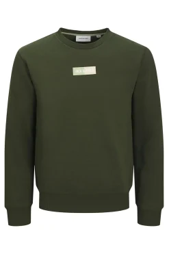 Jack & Jones Sudadera regular fit verde Discount