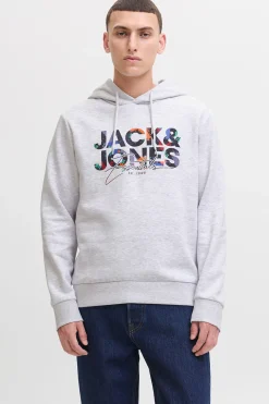 Jack & Jones Sudadera regular fit estampada blanco Discount
