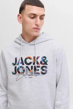 Jack & Jones Sudadera regular fit estampada blanco Discount
