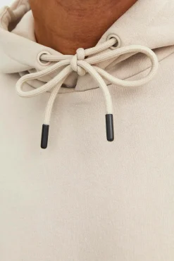 Jack & Jones Sudadera relaxed fit capucha gris Discount