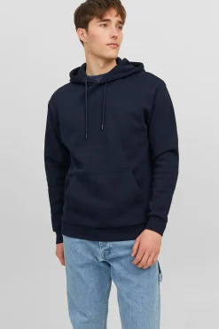 Jack & Jones Sudadera relaxed fit capucha azul Clearance