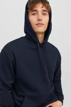 Jack & Jones Sudadera relaxed fit capucha azul Clearance