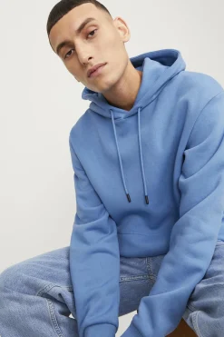 Jack & Jones Sudadera relaxed fit capucha azul Outlet