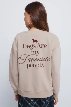 Springfield Sudadera "Sausage" perro nude Sale