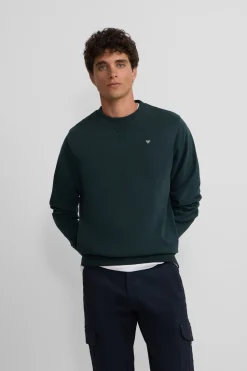 Silbon Sudadera minilogo Verde Sale