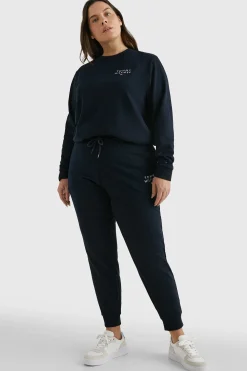 Tommy Jeans Sudadera sin capucha azul Sale