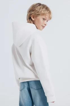Springfield Kids Sudadera Springfield con capucha blanco Discount