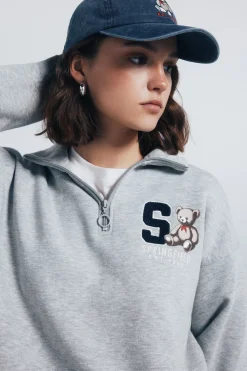 Springfield Sudadera "" oso gris