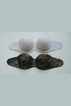 Ivette Bridal Sujetador adhesivo sin tirantes Spi blanco Clearance