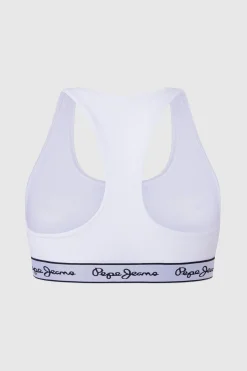 Pepe Jeans Sujetador bralette blanco Outlet