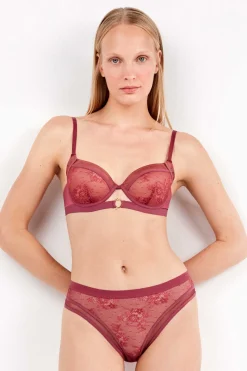 Gisela Sujetador capacidad en tejido de encaje negro Online