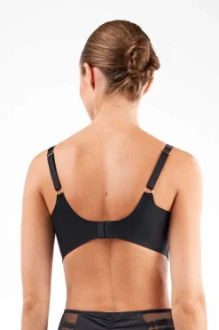 Gisela Sujetador capacidad sin aro en color negro New