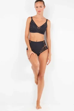 Gisela Sujetador capacidad sin aro en color negro New