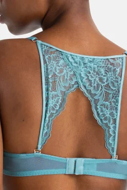 Dorina Sujetador demi con relleno ligero verde Clearance