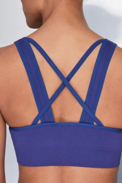 Dash and Stars Sujetador deportivo SEAMLESS FIT azul Outlet