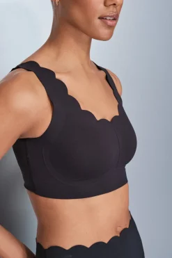 Dash and Stars Sujetador deportivo COMPRESSIVE negro New