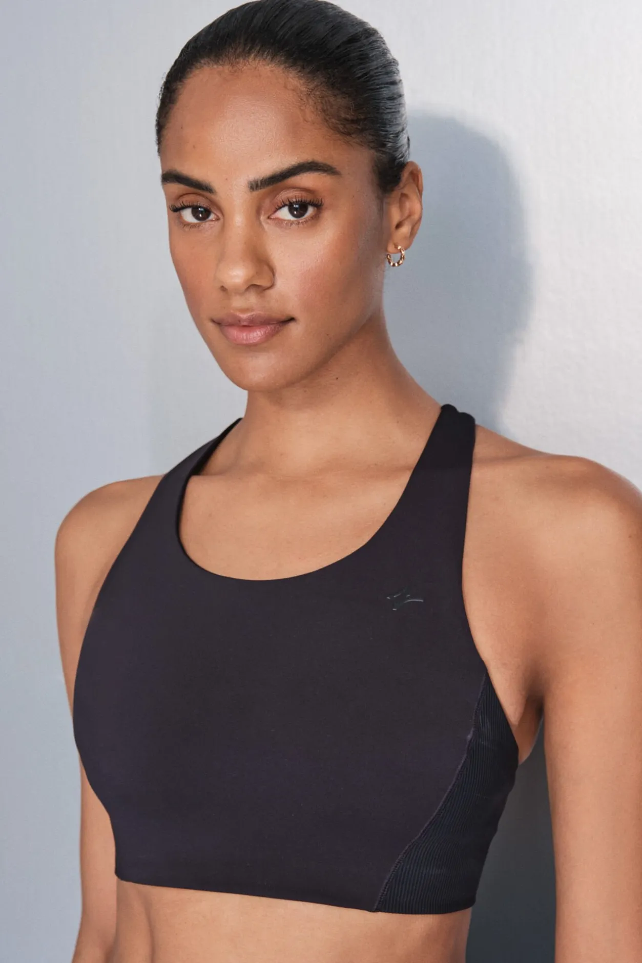 Dash and Stars Sujetador deportivo 4D Stretch negro Best