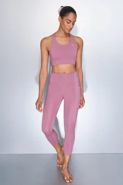 Dash and Stars Sujetador deportivo 4D Stretch rosa