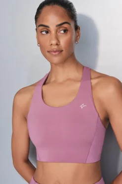Dash and Stars Sujetador deportivo 4D Stretch rosa