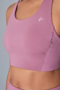 Dash and Stars Sujetador deportivo 4D Stretch rosa