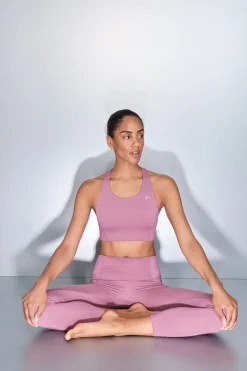 Dash and Stars Sujetador deportivo 4D Stretch rosa