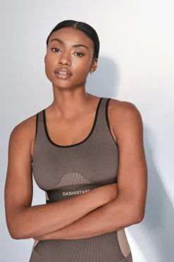 Dash and Stars Sujetador deportivo marrón SEAMLESS FIT marr&oacute;n Sale